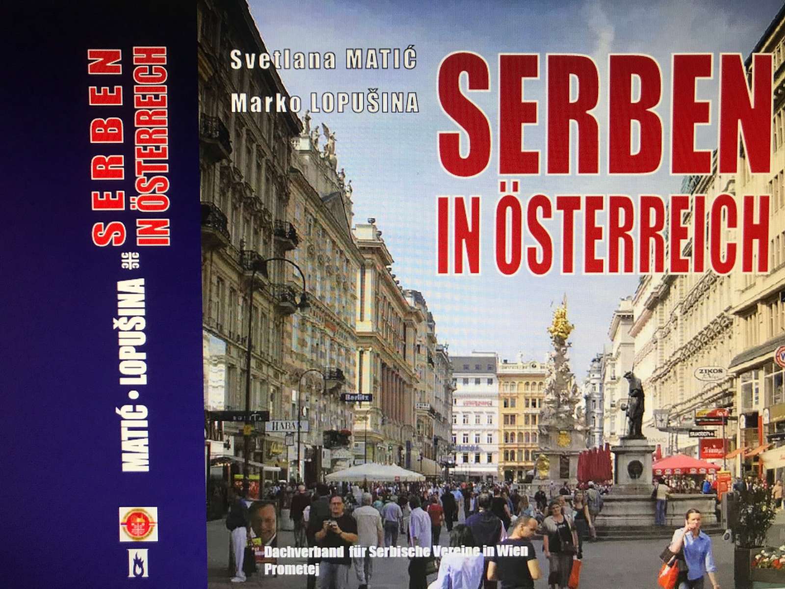 Knjiga "Srbi u Austriji" na nemačkom jeziku 